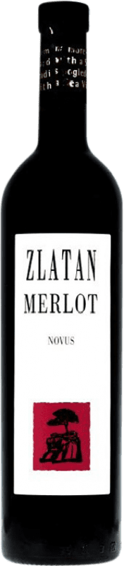 Бесплатная доставка | Красное вино Zlatan Otok Novus Slavonia Хорватия Merlot 75 cl