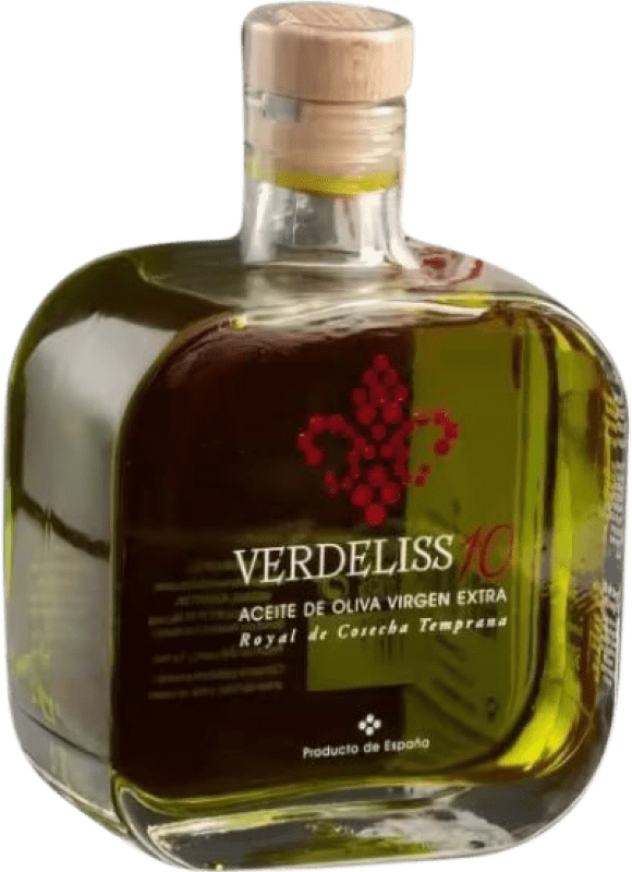 Free Shipping | Olive Oil Verdeliss Red Edition, EVOO Extra Virgin Spain Royal Medium Bottle 50 cl