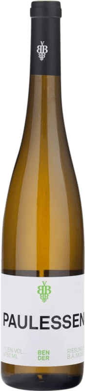 Envio grátis | Vinho Branco Andreas Bender Paulessen Trocken — Seco Q.b.A. Mosel Mosel Alemanha Riesling 75 cl