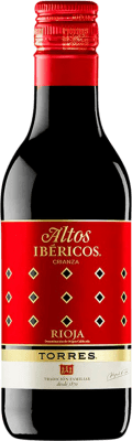 2,95 € | Vin rouge Torres Altos Ibéricos Tinto D.O.Ca. Rioja La Rioja Espagne Tempranillo Petite Bouteille 18 cl