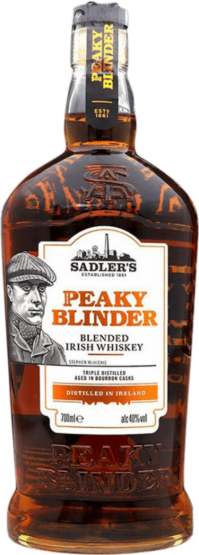 送料無料 | ウイスキーブレンド Sadler's イギリス ヒップフラスコボトル 70 cl