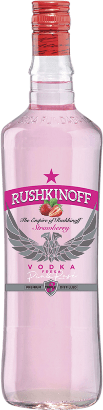 16,95 € | 伏特加 Antonio Nadal Rushkinoff Strawberry 西班牙 1 L