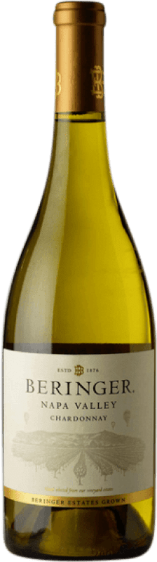 免费送货 | 白酒 Beringer 年轻的 I.G. California 美国 Chardonnay 75 cl