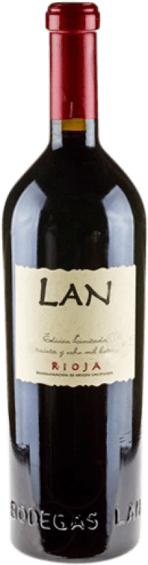 Бесплатная доставка | Красное вино Lan a Mano D.O.Ca. Rioja Ла-Риоха Испания Tempranillo, Graciano, Carignan бутылка Магнум 1,5 L