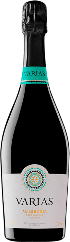 11,95 € | 红汽酒 Cava Varias Al·legoria Brut Nature 岁 D.O. Cava 加泰罗尼亚 西班牙 Macabeo, Xarel·lo, Chardonnay, Parellada 75 cl