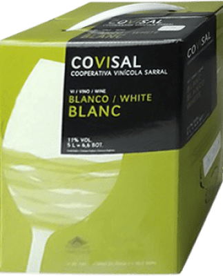 Sarral Blanc 年轻的 Bag in Box 5 L