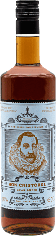 26,95 € | Ron Cristóbal. Gran Añejo República Dominicana 70 cl