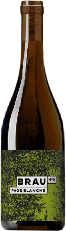 Бесплатная доставка | Белое вино Domaine de Brau Nº3 Page Blanche Молодой Франция Chardonnay 75 cl