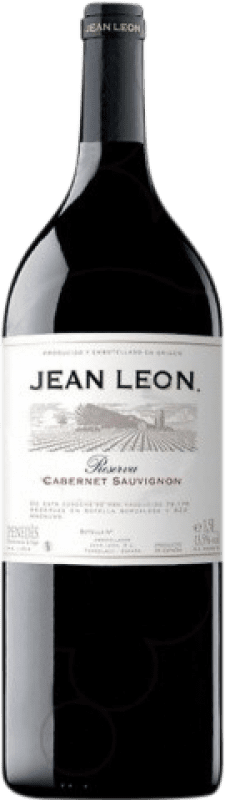 89,95 € Spedizione Gratuita | Vino Rosso Jean Leon Riserva 1997 D.O. Penedès Bottiglia Magnum 1,5 L
