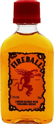 Ликеры Fireball миниатюрная бутылка 5 cl