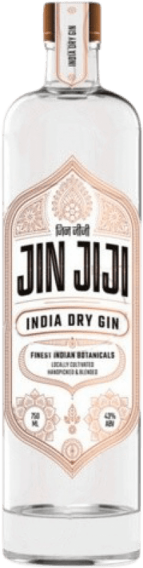 Бесплатная доставка | Джин Jin jiji. Dry Gin Индия 70 cl