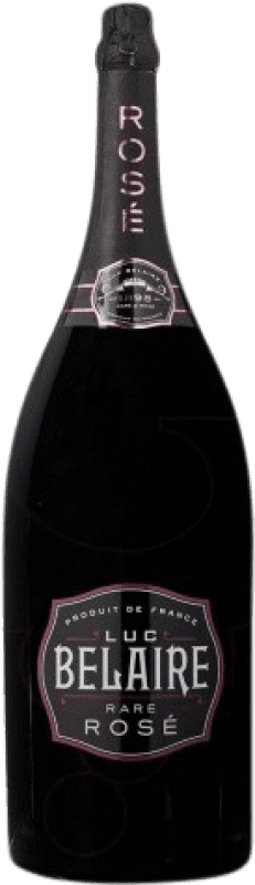 Envío gratis | Espumoso rosado Luc Belaire Rosado Brut Gran Reserva Francia Pinot Negro, Chardonnay Botella Imperial-Mathusalem 6 L