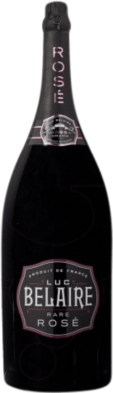 Free Shipping | Rosé sparkling Luc Belaire Rosado Brut Grand Reserve France Pinot Black, Chardonnay Imperial Bottle-Mathusalem 6 L