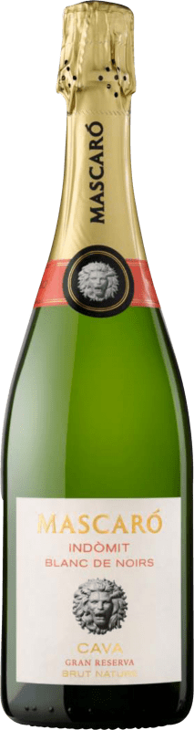 34,95 € Envio grátis | Espumante branco Mascaró Indomit Brut Nature Grande Reserva