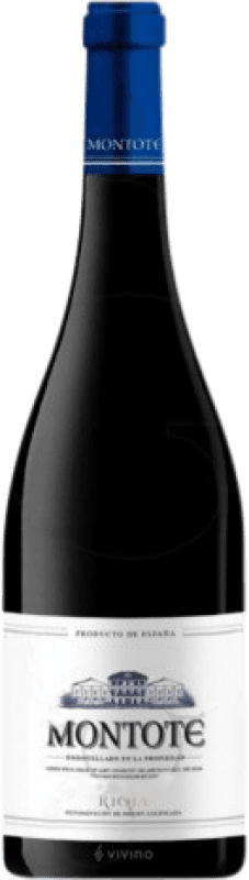 Free Shipping | Red wine Montote Selección Exclusiva Young D.O.Ca. Rioja The Rioja Spain 75 cl