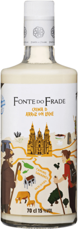 16,95 € Spedizione Gratuita | Crema di Liquore Pazo Valdomiño Fonte do Frade Arroz con Leche