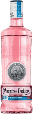 ジン Puerto de Indias Strawberry Gin 75 cl アルコールなし