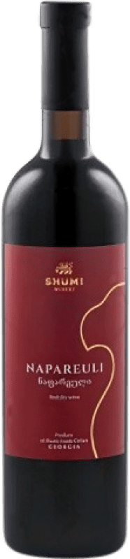 Free Shipping | Red wine Shumi Napareuli Saperavi Young Georgia 75 cl