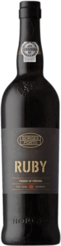 9,95 € | 強化ワイン Borges Ruby I.G. Porto ポルト ポルトガル Tempranillo, Touriga Franca, Touriga Nacional, Tinta Cão, Tinta Barroca 75 cl