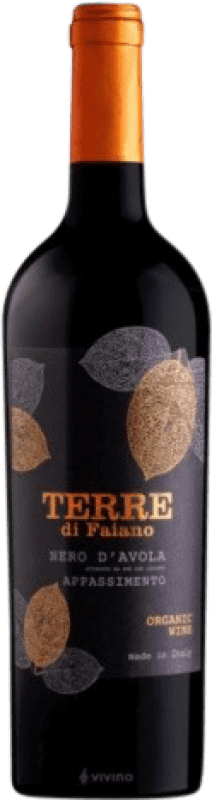 Free Shipping | Red wine Terre di Faiano Young D.O.C. Sicilia Sicily Italy Nero d'Avola 75 cl