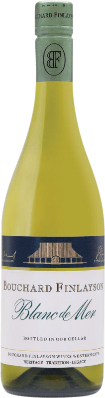 Free Shipping | White Wine Bouchard Finlayson Blanc de Mer Crianza — Aged I.G. Walker Bay South Africa Viognier, Chardonnay, Riesling, Sémillon, Sauvignon 75 cl
