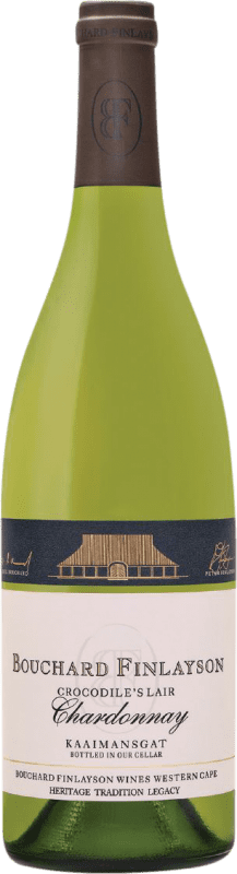Free Shipping | White wine Bouchard Finlayson Crocodile's Lair Kaaimansgat I.G. Walker Bay South Africa Chardonnay 75 cl