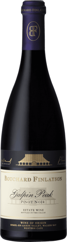 Free Shipping | Red wine Bouchard Finlayson Galpin Peak I.G. Walker Bay South Africa Pinot Black 75 cl