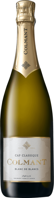 Бесплатная доставка | Белое игристое Colmant Cap Classique Blanc de Blancs Южная Африка Chardonnay 75 cl