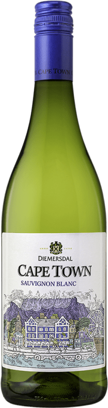 Free Shipping | White wine Diemersdal I.G. Cape Town South Africa Sauvignon White 75 cl