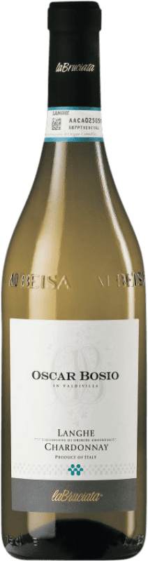 Бесплатная доставка | Белое вино Oscar Bosio D.O.C. Langhe Италия Chardonnay 75 cl