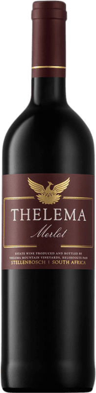 Free Shipping | Red wine Thelema Mountain I.G. Stellenbosch Stellenbosch South Africa Merlot 75 cl