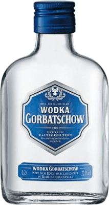 64,95 € | Scatola da 12 unità Vodka Gorbatschow Germania Piccola Fiaschetta 20 cl