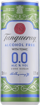 Boissons et Mixers Tanqueray 0,0 & Tonic Boîte 25 cl Sans Alcool