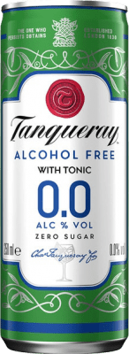 Mixer 12 units box Tanqueray Can 25 cl 0.0 Zero Zero Tonic Water Alcohol-Free