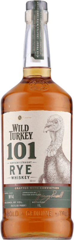 47,95 € | Whisky Blend Wild Turkey 101 Rye États Unis 1 L