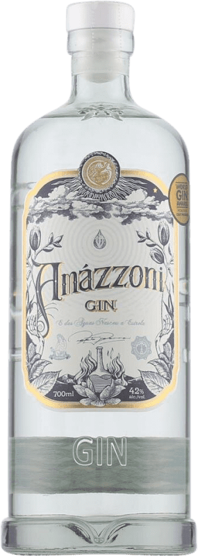 58,95 € 免费送货 | 金酒 Gin Amazzoni Juniper — 杜松子, Lemon — 柠檬