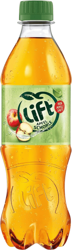 Kostenloser Versand | Softdrinks Lift Apfelschorle Deutschland Medium-Flasche 50 cl Apfel