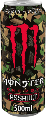 Soft Drinks & Mixers Monster Energy Assault Medium Bottle 50 cl