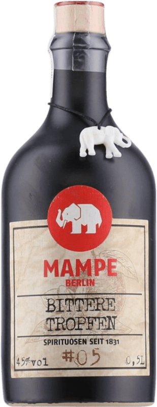 33,95 € Free Shipping | Bitter Aperitif Mampe Berlin Tropfen Medium Bottle 50 cl