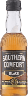 Licores Caixa de 12 unidades Southern Comfort Black Whisky Garrafa Miniatura 5 cl