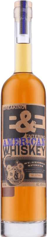 73,95 € Envío gratis | Whisky Single Malt St. George Breaking & Entering American