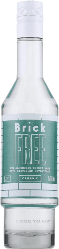 Free Shipping | Gin Fair Brick Free 0,0 Germany Medium Bottle 50 cl Alcohol-Free