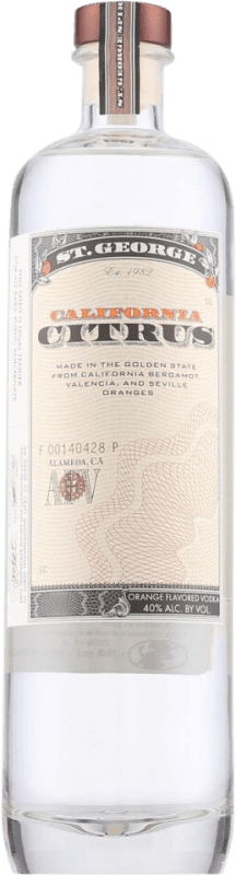 Envio grátis | Vodca St. George California Citrus Estados Unidos 75 cl