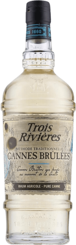 Envoi gratuit | Rhum Trois Rivieres Cannes Brulees France 70 cl