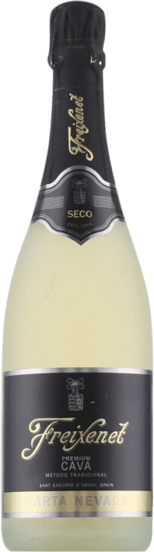 Envio grátis | Espumante branco Freixenet Carta Nevada Seco Catalunha Espanha Macabeo, Xarel·lo, Parellada 75 cl