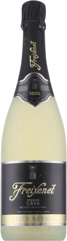 Free Shipping | White Sparkling Wine Freixenet Carta Nevada Seco — Dry Catalonia Spain Macabeo, Xarel·lo, Parellada 75 cl