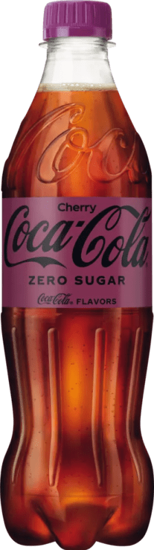 Free Shipping | Soft Drinks & Mixers Coca-Cola Cherry Zero Germany Medium Bottle 50 cl