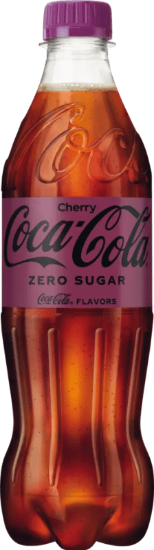 Kostenloser Versand | 12 Einheiten Box Softdrinks Coca-Cola Zero Deutschland Medium-Flasche 50 cl Cherry — Kirsche