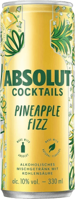 饮料和搅拌机 盒装12个 Absolut Cocktails Pineapple Fizz 铝罐 33 cl