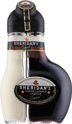 Envio grátis | Creme de Licor Sheridan's Layered Irlanda Garrafa Medium 50 cl Coffee — Café